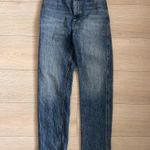 Sandro  Faded Straight Leg Jeans In Bleu Jean Photo 4