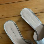 Loeffler Randall  Tilly Slide Silver Size 8 wedge Photo 1