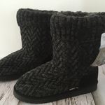 Black Sweater Boots, Size 9 Photo 2