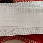 Boohoo  Bridget Collar Swing Dress Poppy NWT Photo 3