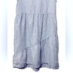 Lucky Brand  100% Linen Blue Pin Stripe Dress! Photo 1