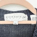 VTG Highgate Womens Cardigan Size‎ L Petite Multicolor Christmas Holiday Novelty Blue Size undefined Photo 3