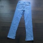 Good American Straight Leg Jean Womens Sz 29 Light Wash Blue Stretch Photo 5