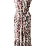 Rachel Zoe  Boho Tiered Maxi Dress V- Neck, Waist Tie,  Size 2 (Oversized) Photo 0