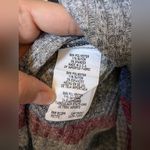 J. Rose Meoimi Knit Dress Flared Trumpet Sleeve Stripes Boho Sz 8P EUC Green Photo 4