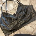 SheIn Faux Black Leather Tank Photo 0