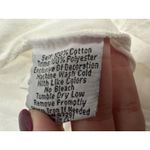 Johnny Was JWLA Cream Embroidered Floral Mini Shift Dress Size XS - READ Photo 3