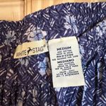 White Stag  Navy Floral Maxi Skirt Photo 1