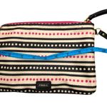 Fossil small polka dot zippered pouch Photo 1