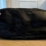 Coach F19215 black patent leather carry all purse Photo 4