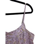 J. Crew Ruffle Tank Top Pink Paisley Large NWT Babydoll Cami Y2K Fairy Cottage Photo 4