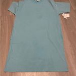 Treasure & Bond  Aqua Blue Tshirt dress Photo 0