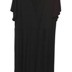 Suzanne Betro 2X Black Maxi Dress Womens Plus Size Wrap Tie New With Tags Photo 0