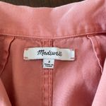 Madewell Coral Button-Up capri wide leg Jumpsuit size 2 Photo 2