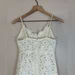 ASTR The Label Midi Lace Dress White Medium Spaghettii Straps Revolve Photo 9