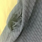 J. McLaughlin  size medium Octavia navy blue jacquard dress knee length Photo 8