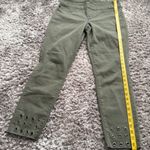 Rock & Republic Olive Green Cropped Pants with Grommets – Size 12L Photo 10