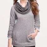 J.Crew  Funnelneck Heather Gray Cowl Sweatshirt. Size XSMALL. EUC Photo 12
