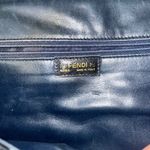 Fendi  vintage navy leather bag with skin Photo 6