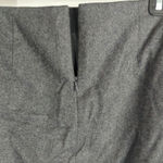 Aritzia WILFRED Gray Wrap-Front Wool Cashmere Blend Mini Skirt Women's 8 Preppy Photo 3