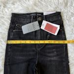 Stradivarius Tall super high waist black wash Women’s skinny jean size 00 Photo 7