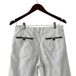 See By Chloe  White Button Down Bermuda Cotton Long Shorts Photo 6