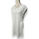 Eileen Fisher NWT M Gray Pearl Organic Cotton Tunic Mini Dress Lounge Minimalist Photo 6