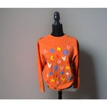 Harry Styles ‎ Love On Tour 2022 Love Soup Sweatshirt Size Medium Orange Alphabet Photo 1