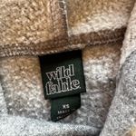 Wild Fable  Heather Gray Cropped Hoodie Photo 2