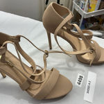 Liliana Womans Platform Sandals 11 Mauve Strappy Open Toe Stiletto Heel Photo 0