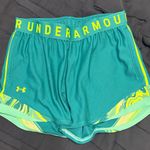 Under Armour  Green and Yellow Performance Shorts xs Photo 0