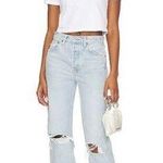 RE/DONE NWT Originals 90s High Rise Loose in Nu Disco Destroy size 26 Photo 0
