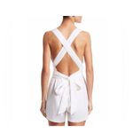 ONIA NWT!  White Amelia Swimsuit Cover Up Romper size m Photo 1