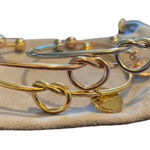 3 Love Knot Gold Rose Gold Silver One Size Bracelets Photo 0