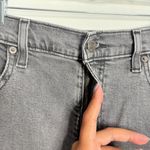 Levi's Levi’s High Waisted Taper Jean In Washed Black Size 32 Photo 6