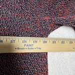 Talbots  Womens Textured Tweed Shift Dress Size XL Red Pink Hearts Old Money Photo 7