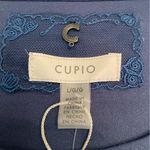 cupio  NWT Twist Front Knit Tunic Top Womens Large 3/4 Sleeve Long Top Photo 2