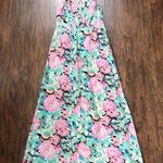Yumi Kim  • Daydreamer Maxi Dress silk floral spaghetti strap Pastel Peony print Photo 0