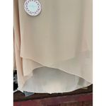 Umgee NWT  Womens Blouse‎ Small Long Sleeve Ruffle Bell Sleeve V Neck Pink Photo 3