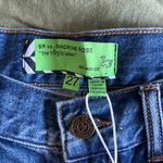 Free People x Sandrine Rose the Virgin Label | distressed denim high-rise shorts Photo 4