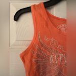 Affliction MARGO WINGS BODYSUIT Orange Pink Women’s Bodysuit Size Medium Photo 10