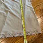 Spanx  Women's L Beige Knee Length Lace Trim Shape Wear Slip Dress Large Photo 5