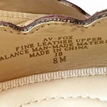 Adrienne Vittadini  Fox Deep Purple Suede Pointed Toe Flat Size 8 Fall Vibes NWOT Photo 3