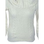 Anthropologie  Sleeping On Snow Ecru Off Shoulder Knit Sweater Size S Photo 6