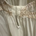 SeductiveWear Satin Lace Babydoll Lingerie – Ivory Champagne – Open Back Slip White Size undefined Photo 6