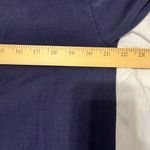 Majestic  blue long sleeve yankee shirt in large Photo 5