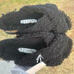 NEW! BIRKENSTOCK Papillio Daytona‎ Shearling Teddy Sandals Black 38 / 7 US Photo 3