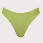 BERLOOK Green Backless Underwire Bikini Top AND Low Waisted Bikini Bottom 20 Size L Photo 11