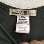 Prairie Underground high/low gray nylon tunic XS Gray Photo 7