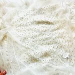 Pearl Sheer Top White Size 4 Photo 9